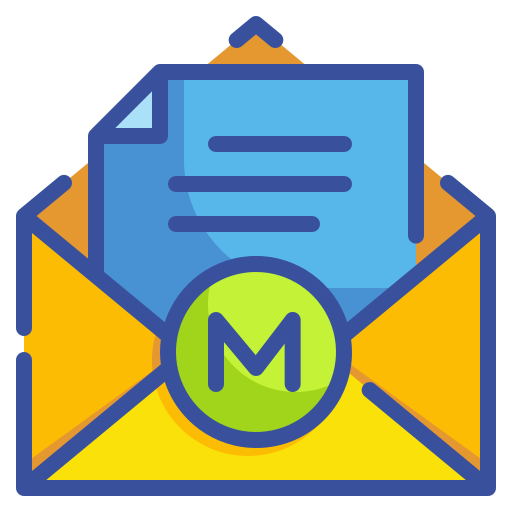 Mail Wanicon Lineal Color icon