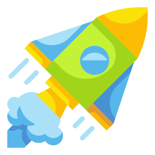 Rocket Wanicon Flat icon