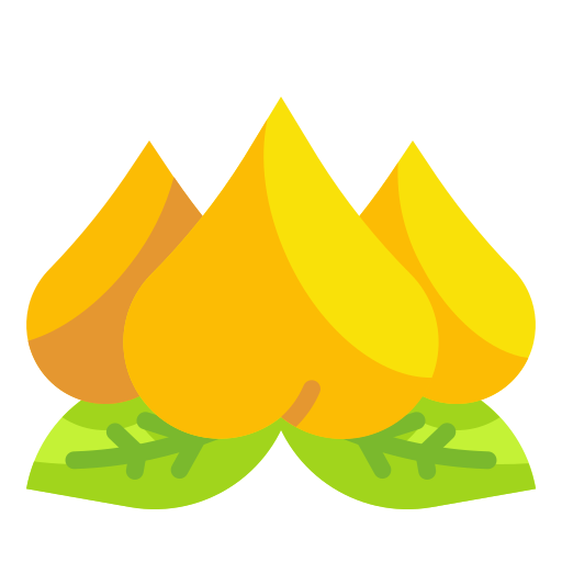 Peach Wanicon Flat icon