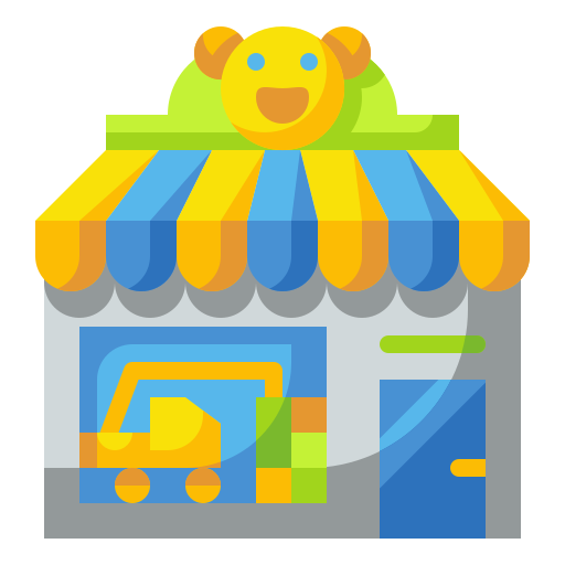 Toy shop Wanicon Flat icon