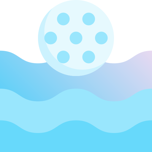 Golf ball Fatima Blue icon