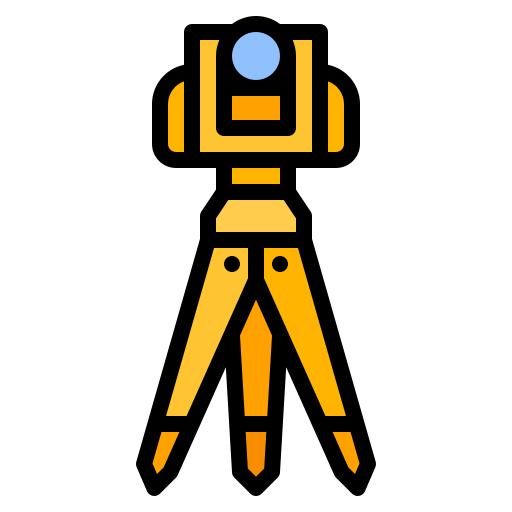 Theodolite Ultimatearm Lineal Color icon