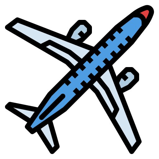 flugzeug Ultimatearm Lineal Color icon
