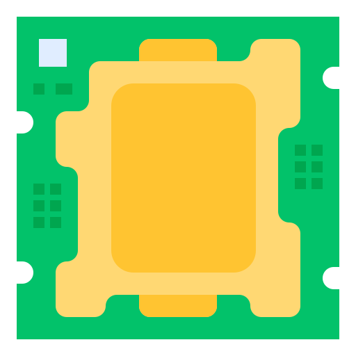 procesor Ultimatearm Flat ikona