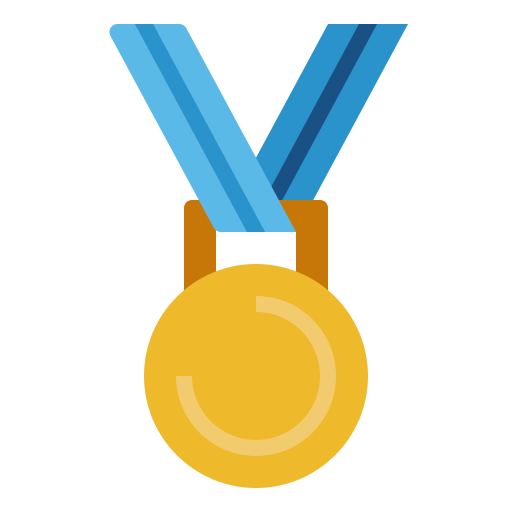 medaille Ultimatearm Flat icon