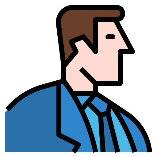 Businessman Ultimatearm Lineal Color icon