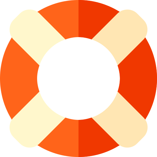 ratownik Basic Rounded Flat ikona