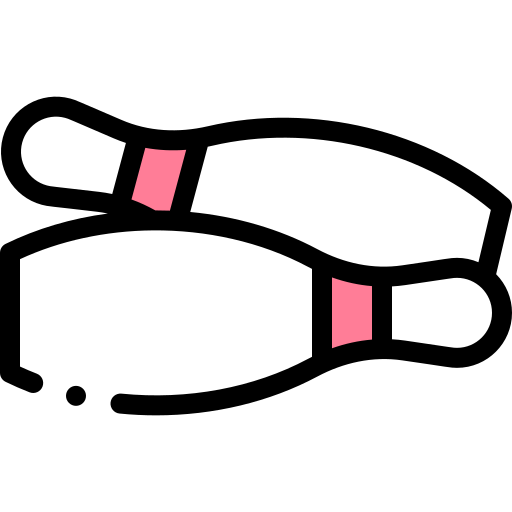 ボウリングのピン Detailed Rounded Lineal color icon