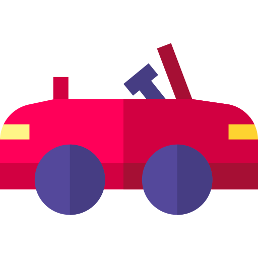 coche de bebe Basic Straight Flat icono