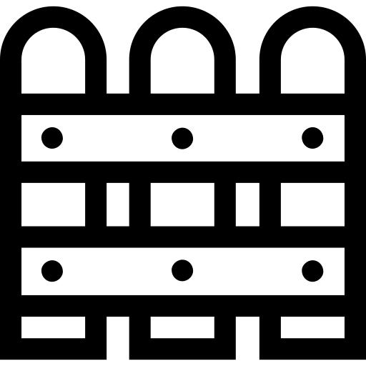 schutting Basic Straight Lineal icoon