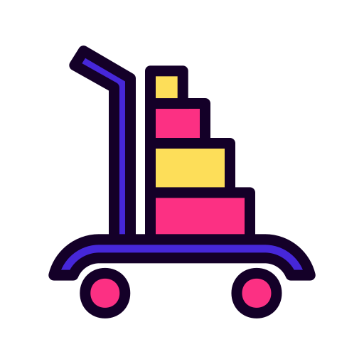 Trolley Generic Outline Color icon