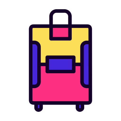 equipaje Generic Outline Color icono