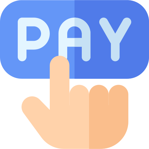 pay per click Basic Rounded Flat icona