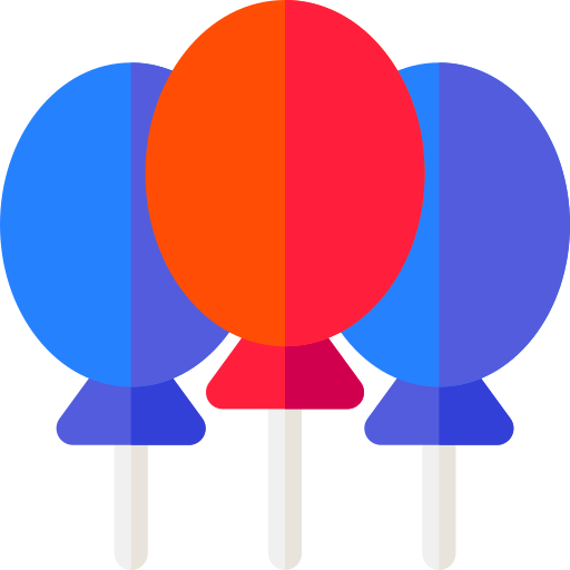 globos Basic Rounded Flat icono