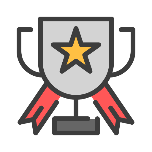 Championship trophy Generic Outline Color icon