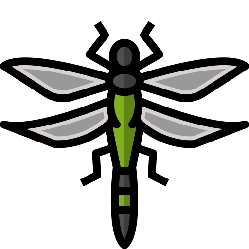 libélula Generic Outline Color icono