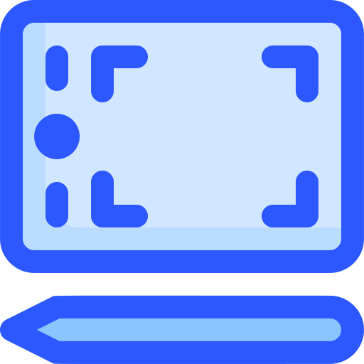 Graphic tablet Vitaliy Gorbachev Blue icon