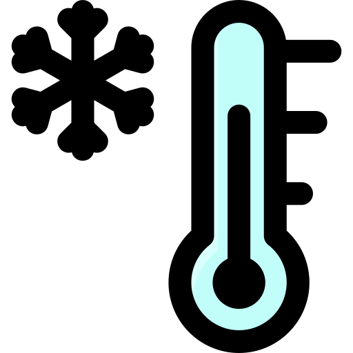 thermometer Vitaliy Gorbachev Lineal Color icoon