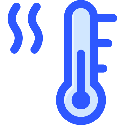 thermometer Vitaliy Gorbachev Blue icon