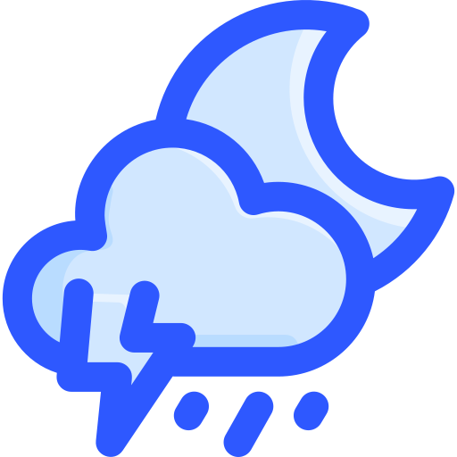 Thunderstorm Vitaliy Gorbachev Blue icon