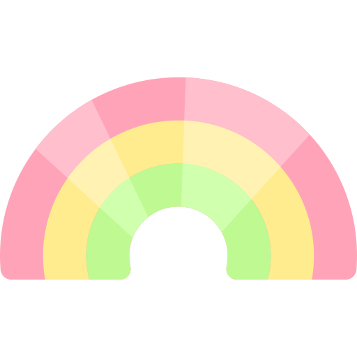 arco iris Vitaliy Gorbachev Flat icono
