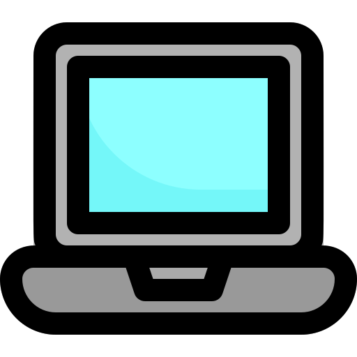 Laptop Vitaliy Gorbachev Lineal Color icon