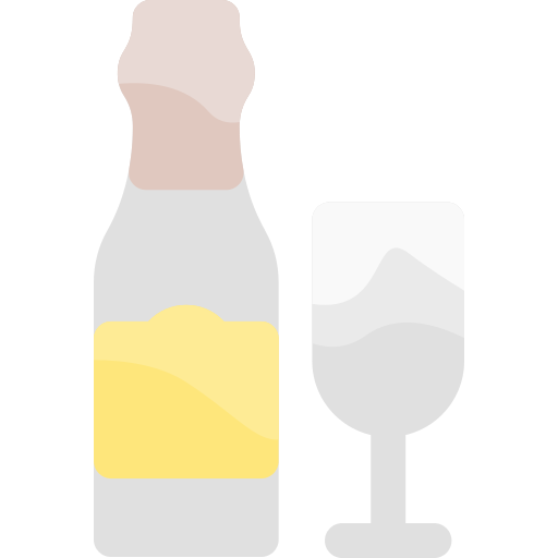 シャンパン Vitaliy Gorbachev Flat icon