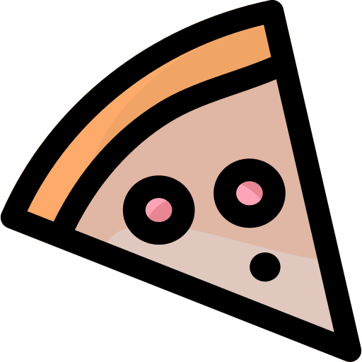 Pizza Vitaliy Gorbachev Lineal Color icon