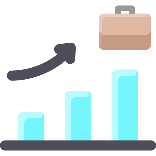 Chart Vitaliy Gorbachev Flat icon