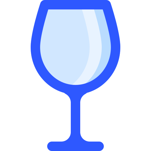 Wine glass Vitaliy Gorbachev Blue icon