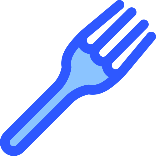 Fork Vitaliy Gorbachev Blue icon