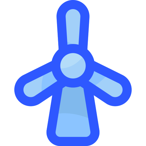 windmolen Vitaliy Gorbachev Blue icoon
