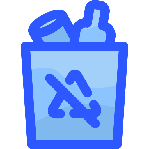 リサイクル容器 Vitaliy Gorbachev Blue icon
