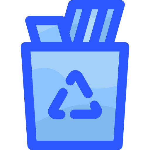 recyclingbehälter Vitaliy Gorbachev Blue icon