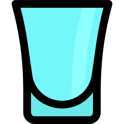 schnapsglas Vitaliy Gorbachev Lineal Color icon
