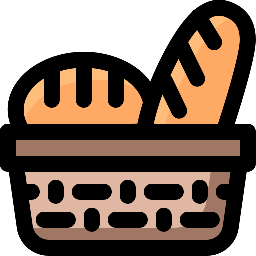 Bread Vitaliy Gorbachev Lineal Color icon