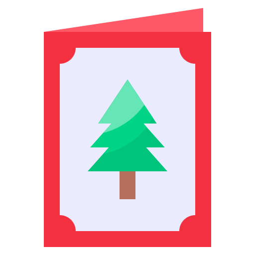 pocztówka Generic Flat ikona