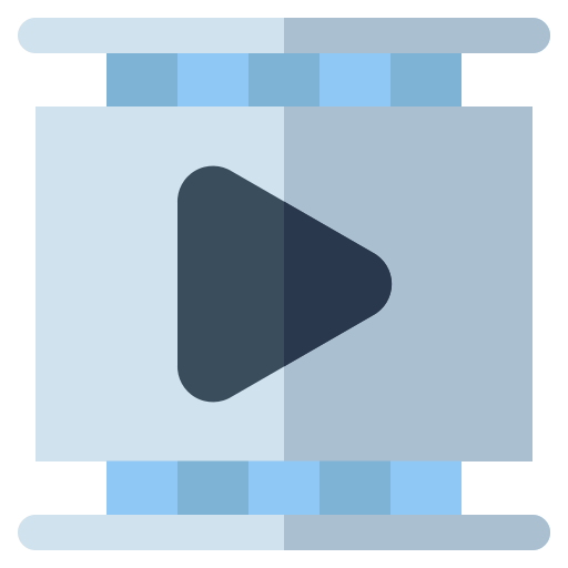 lettore video Generic Flat icona