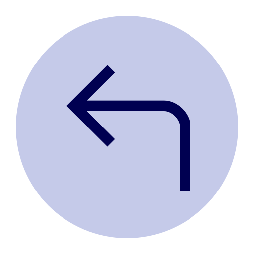 freccia a sinistra Generic Circular icona