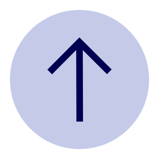 Arrow up Generic Circular icon