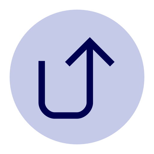 Arrow up Generic Circular icon