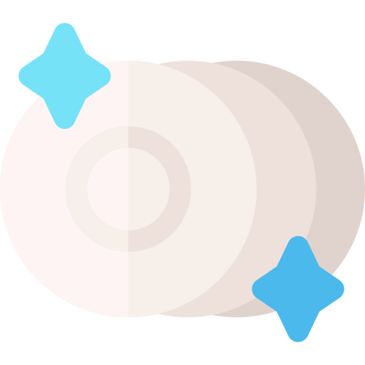 plato Basic Rounded Flat icono