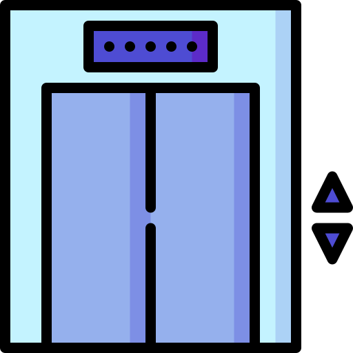 ascenseur Special Lineal color Icône