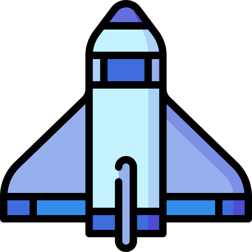 vaisseau spatial Special Lineal color Icône