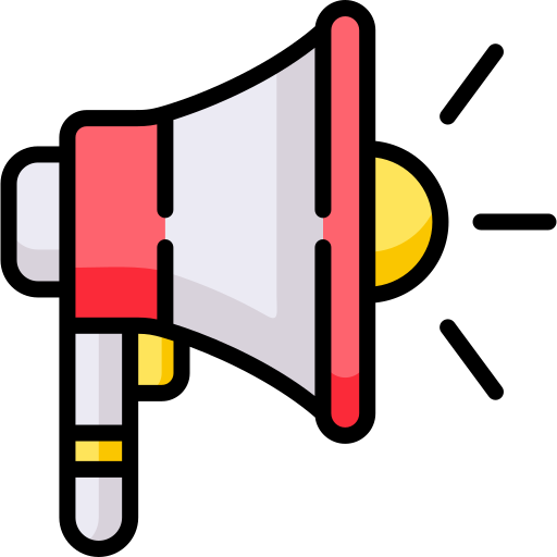 Megaphone Special Lineal color icon