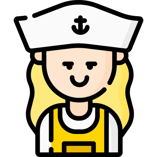 marinero Special Lineal color icono