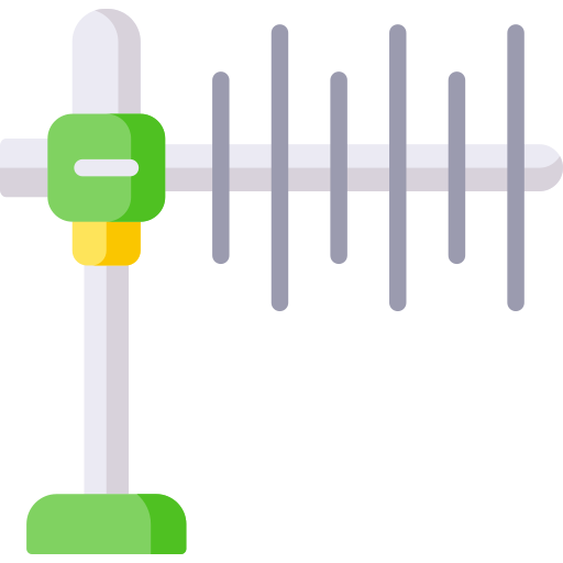 Outdoor antenna Special Flat icon