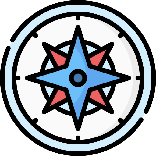 Wind rose Special Lineal color icon