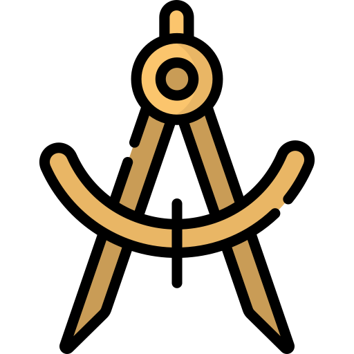 brújula Special Lineal color icono