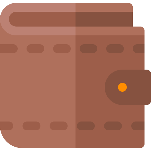Wallet Basic Rounded Flat icon